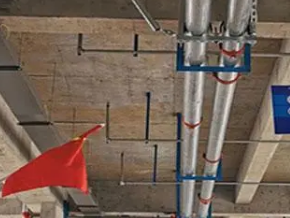 水城管廊支架的安装方法